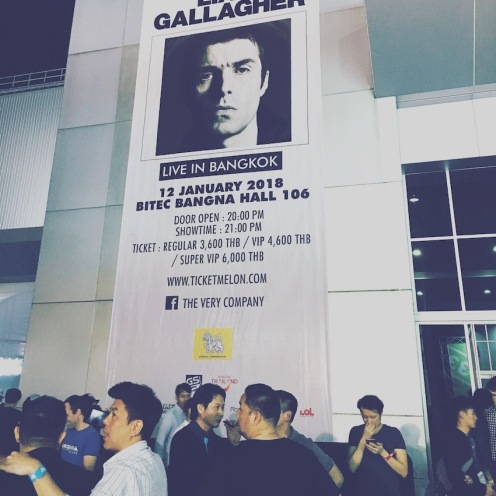 Liam Gallagher in Bangkok